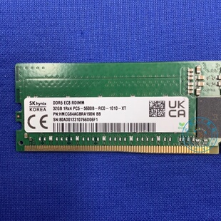 PC5 1RX4 32G HMCG84AGBRA190N服务器内存 DDR5 5600B 海力士SK