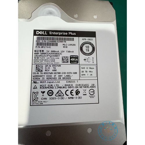 DELL0XGYWN10TSAS3.54KN