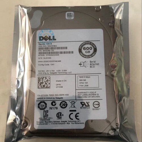 DELLST600MM0006600G2.5寸10K