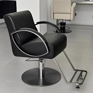 钨钢理发店椅子可放倒剪发凳子发廊专用烫染剪发椅潮店美发店椅子