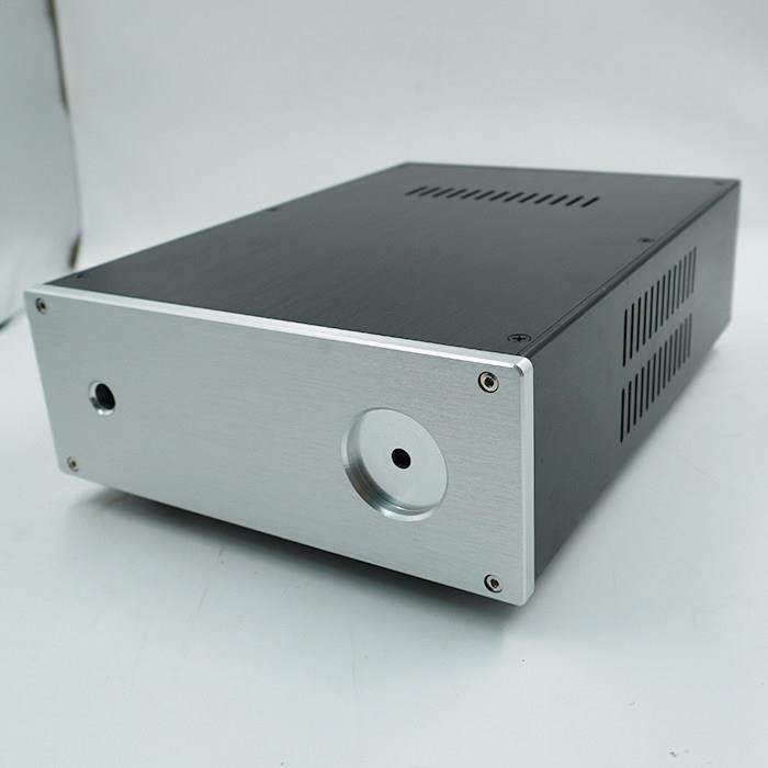 238全铝前级功放机箱 胆机功放 电源分体 电脑 diy发烧外壳