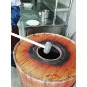 长柄钢丝球刷子耐高温木桶不锈钢炉子木炭烤饼炉锅盔烧饼炉刷子