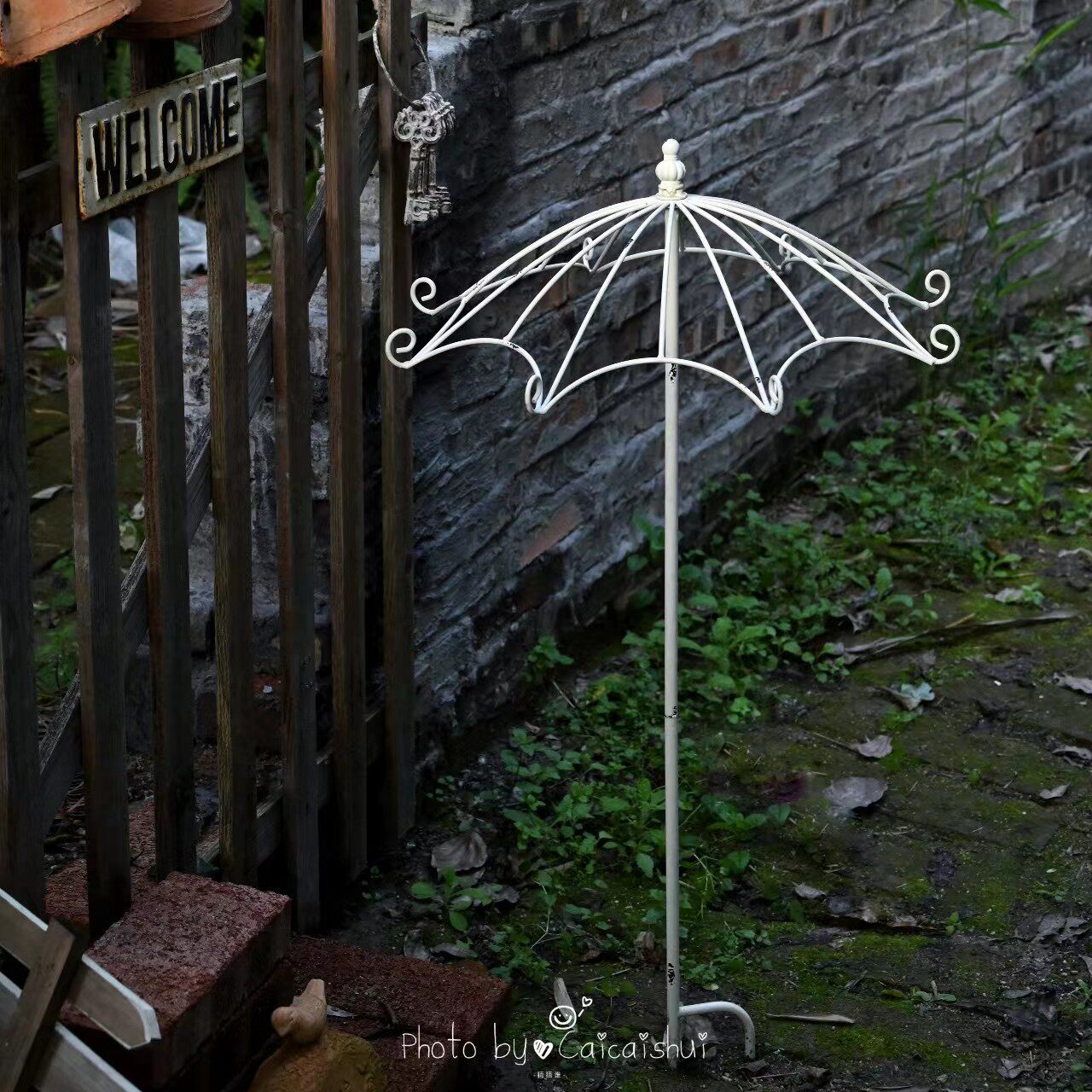 厂家直销原版雨伞花架花园装饰