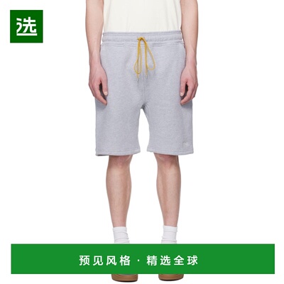 1h可退 香港直邮Rhude 男士 灰色 Classique 运动短裤 RHSS25ST02