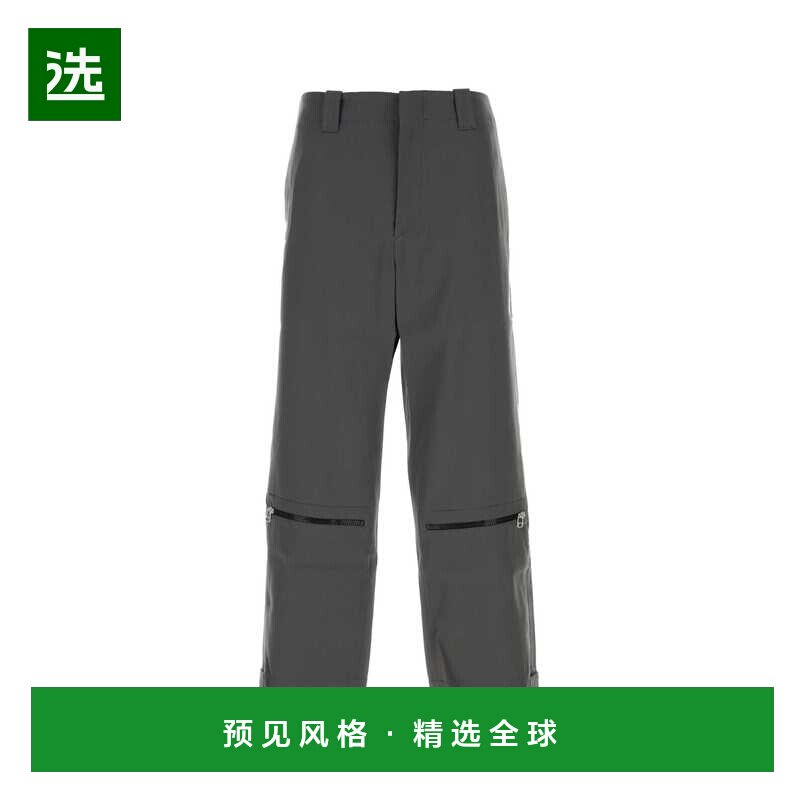 1h可退 香港直邮Oamc 男士 木炭色棉质裤子 23E28OAU10LAN00574