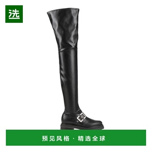 1h可退 【美国直邮】SERGIO ROSSI 女靴 时装靴 过膝靴 小牛皮圆