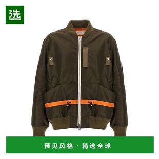 斜纹布尼龙套头上衣 男士 2503785M531外套 香港直邮Sacai 1h可退