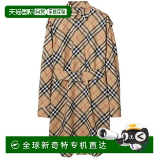 香港直邮BURBERRY 8086610X 1h可退 女士连衣裙 浅棕色 SS2025