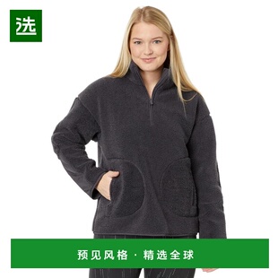 1h可退 【美国直邮】Sweaty Betty Plush Textured Half Zip 女士