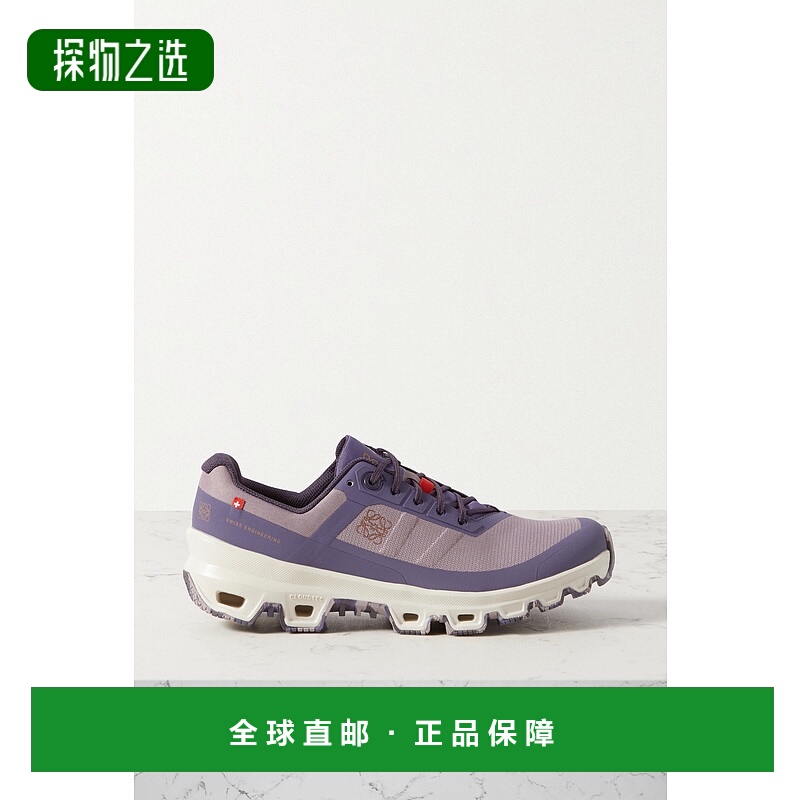 香港直邮LOEWE 罗意威 女士 + On Cloudventure recycled-canvas