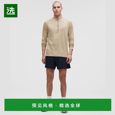 1h可退 欧洲直邮LULULEMON露露乐檬 Metal Vent Tech半拉链上衣
