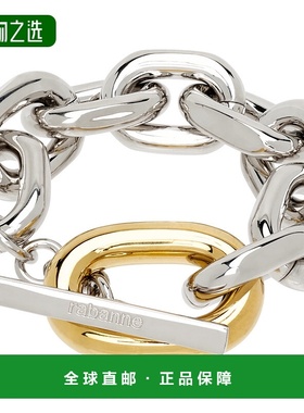 香港直邮Rabanne 女士 XL Link Bi-Color 手链 25HBB0013MET829