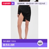 香港直邮Fleur Garter 1h可退 Mal 女士 真丝半身裙 black黑色