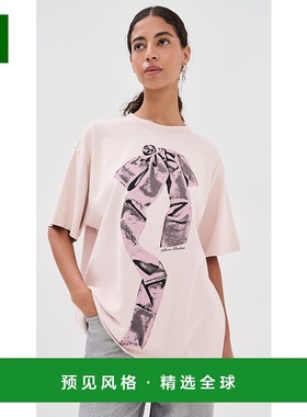 1h可退 香港直邮Acne Studios 艾克妮 女士 喇叭短袖T恤