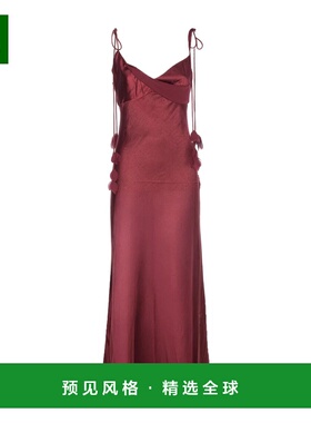 香港直邮SELF-PORTRAIT 女士连衣裙 218MBURGUNDY SS2026 红色