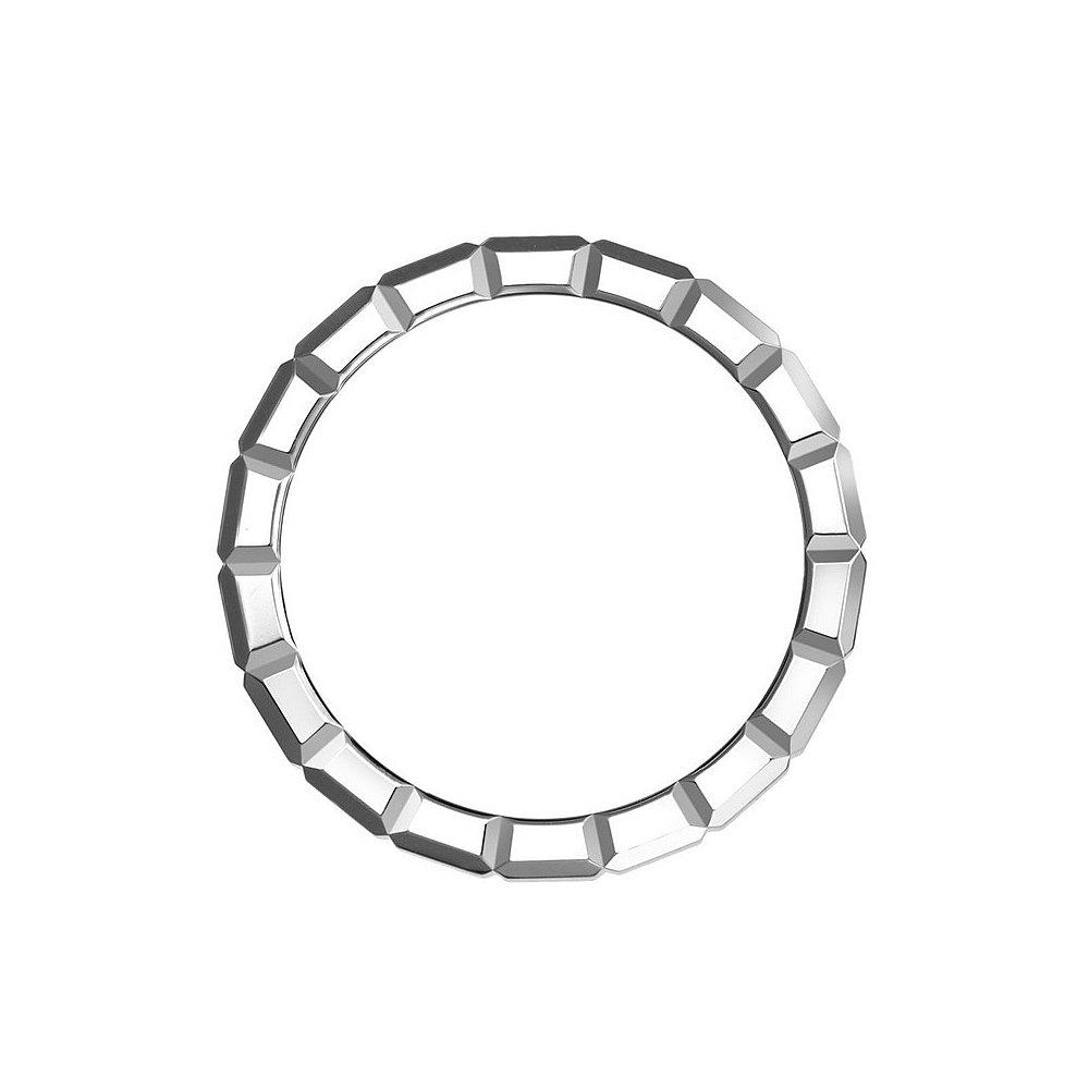 欧洲直邮Chopard/萧邦 经典款ICE CUBE系列戒指 18k白金情侣素戒