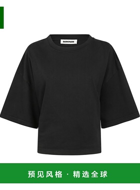 1h可退 香港直邮DARKPARK 女士 DOYLE 短款垂褶短袖T恤 WJE08