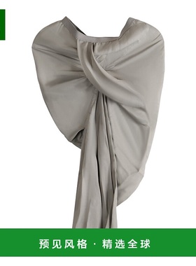 香港直邮Rick Owens 褶皱A字裙 半身裙RP02E4346HSCH