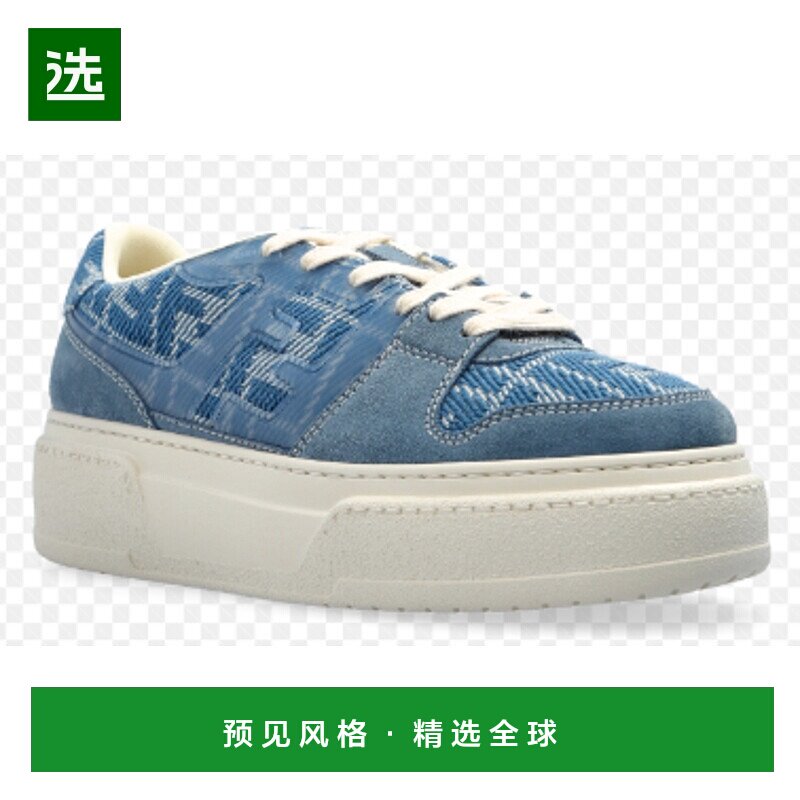 香港直邮Fendi 芬迪 女士 Match 厚底低帮运动鞋 8E8572ASAY