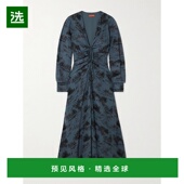 香港直邮ALTUZARRA 约瑟夫·奥图扎拉 女士 1h可退 Mila 褶皱印花