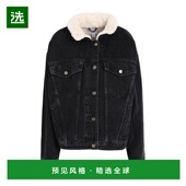 1小时内可退 美国直邮 TOPSHOP女士外套牛仔单排扣纯色多口袋