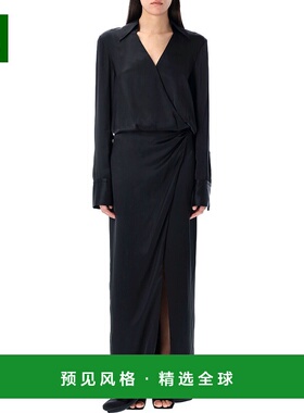 香港直邮The Attico 女士 长款衬衫式连衣裙 250WCW00211VVV08810