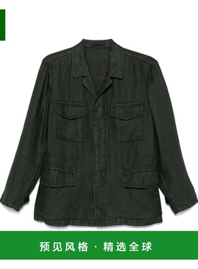 香港直邮BOGLIOLI 男士西服 OC205QSB4400585 SS2025 绿色 Blazer