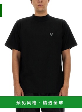 1h可退 香港直邮South2 West8 男士 棉质T恤 OT612 black黑色 舒