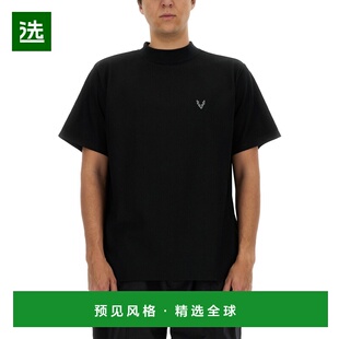 1h可退 香港直邮South2 West8 男士 棉质T恤 OT612 black黑色 舒