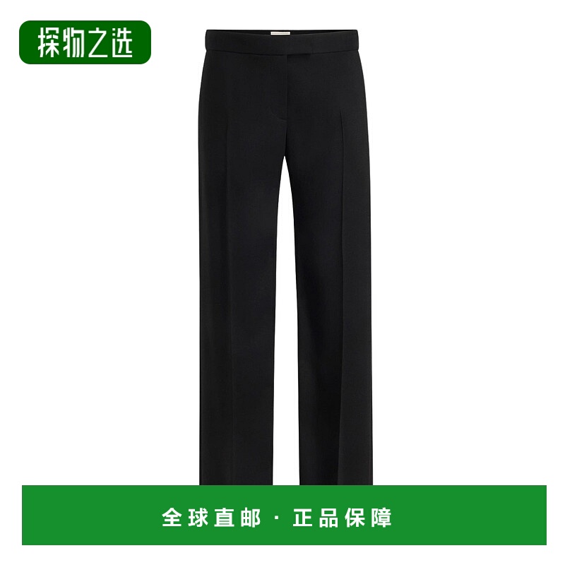 1h可退 香港直邮KHAITE 女士 CALLEN 裤子 31744204 black黑色 舒