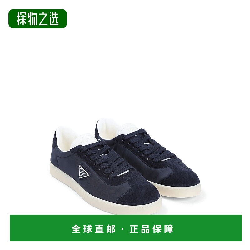 1h可退 欧洲直邮prada 男士 时尚休闲鞋普拉达运动鞋正品百搭舒适
