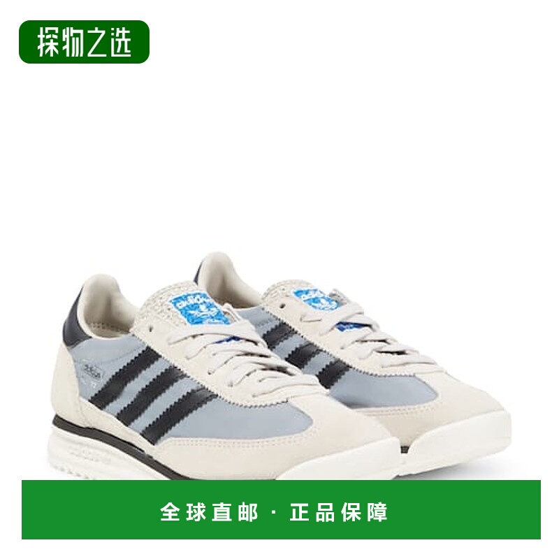 香港直邮Adidas Originals 男童 SL 72 RS 山羊皮边运动鞋童鞋 00