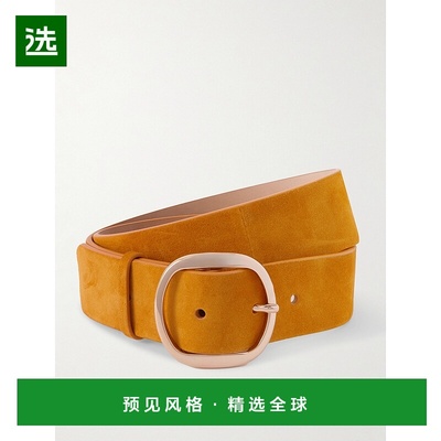 1h可退 香港直邮Gabriela Hearst 女士 Elster 绒面革皮带 125624