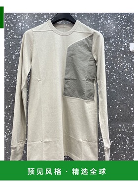 香港直邮Rick Owens 套头长袖T恤男装 RU01C4261JARG08