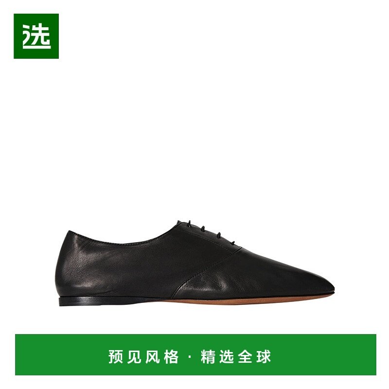 香港直邮The Row Awar 皮革系带鞋 F1560N66棉鞋女鞋休闲鞋