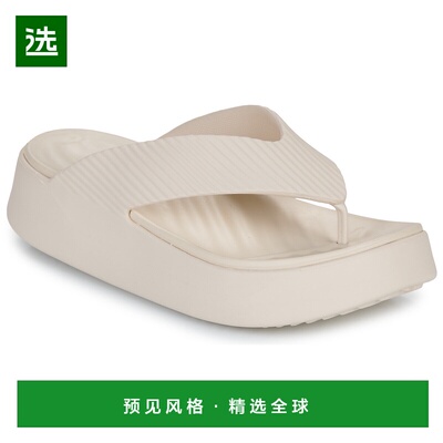 欧洲直邮Crocs 卡骆驰 女鞋 春夏 人字拖 Getaway Groove Platfor