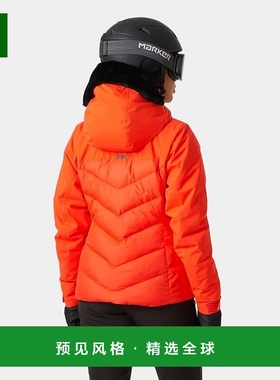 欧洲直邮Helly Hansen 女士橙色聚酰胺Bellissimo滑雪夹克