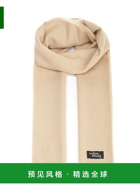 1h可退 香港直邮MAISON KITSUNE 女士 流蘇圍巾 PW06200WB0028