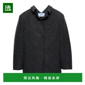 香港直邮Prada 单排扣羊毛外套 P573PG18OYSOOO