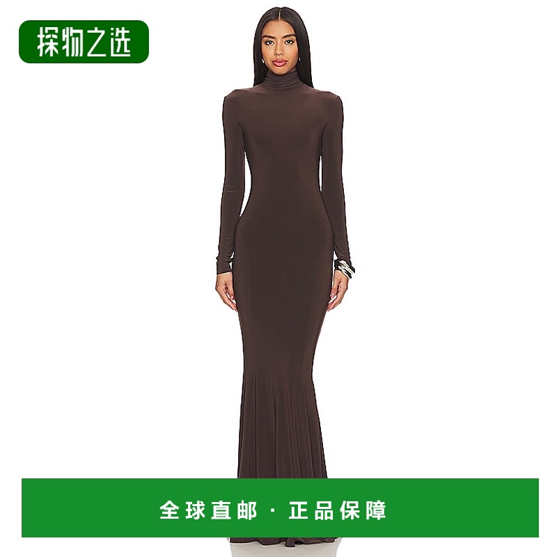 1h可退 香港直邮NORMA KAMALI 诺玛·卡玛丽 女士 x 鱼尾睡裙 KK1