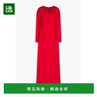 1h可退 香港直邮MARCHESA NOTTE 女士 披肩式刺绣针织睡裙 N80K39