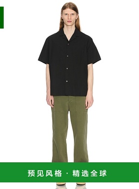 1h可退 香港直邮The Row 男士 Jiro 衬衫 950W2567 black黑色 舒