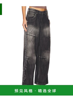 1h可退 香港直邮jaded london 女士 Western Colossus 精致牛仔裤