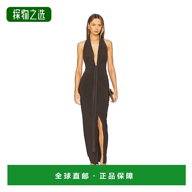 1h可退 香港直邮NORMA KAMALI 诺玛·卡玛丽 女士 x 前襟绑带挂脖