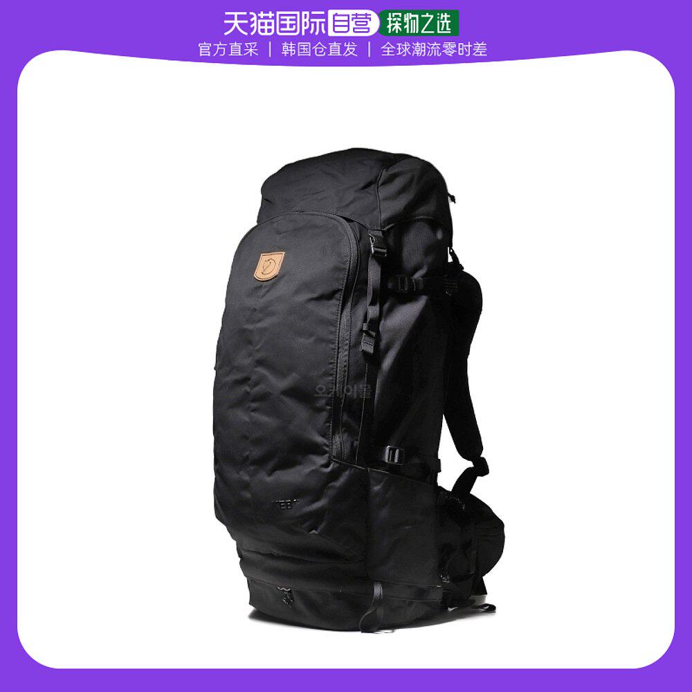 韩国直邮fjallraven瑞典北极狐双肩包男女同款黑色背带时尚27343