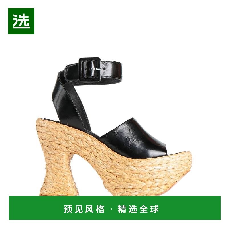1h可退 香港直邮Paloma BarcelÓ 女士 凉鞋 black黑色 舒适时尚,女鞋,时装凉鞋,淘宝优惠券,粉丝福利购,淘宝优惠卷