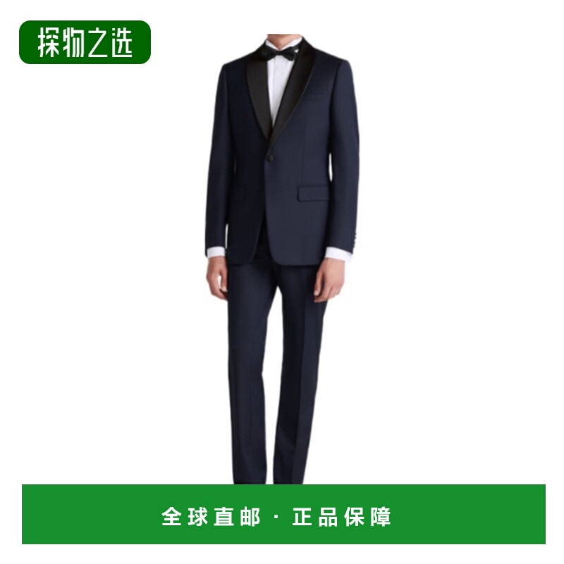 香港直邮Dior 长袖羊毛西装外套和裤子套装 043C726S5875迪奥