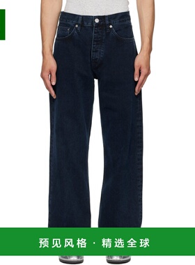 1h可退 香港直邮Sunflower 男士 蓝色 Loose 牛仔裤 50962