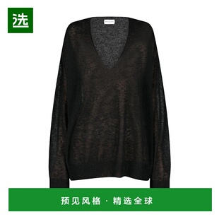 1h可退 香港直邮Dries Van Noten 德赖斯·范诺顿 女士 V领针织衫