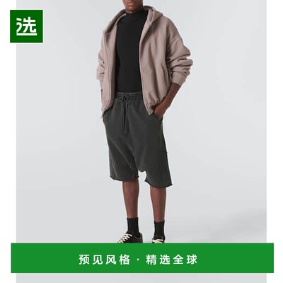 1h可退 香港直邮Entire Studios 男士 Heavy 棉质针织短裤